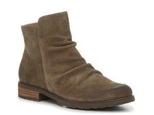�\�t�g ���f�B�[�X �V���[�Y �u�[�c�E���C���u�[�c Sofft Barbra Bootie Grey Suede �O���[