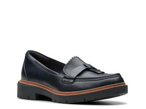 N[NX fB[X V[Y Xb|E[t@[ Navy Clarks Westlyn Bella Loafer
