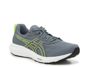 AVbNX Y V[Y Xj[J[ ASICS Gel-Contend 9 Running Shoe - Men's Grey/Yellow O[