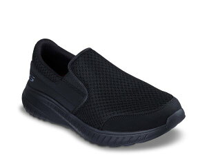 XPb`[Y Y V[Y Xb|E[t@[ Xj[J[ Skechers Squad Chaos Urgran Work Slip-On Sneaker - Men's Black ubN