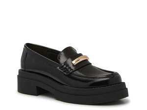XeB[u }f fB[X V[Y Xb|E[t@[ vbgtH[ [t@[ Steve Madden Rodrigo Platform Loafer Black ubN