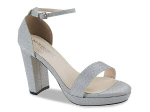 xW~EH[N fB[X V[Y T_ vbgtH[ Touch Ups by Benjamin Walk Mia Platform Sandal Silver Metallic Vo[