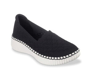 �X�P�b�`���[�Y ���f�B�[�X �V���[�Y �X���b�|���E���[�t�@�[ Skechers Wilshire Blvd Slip-On Black �u���b�N