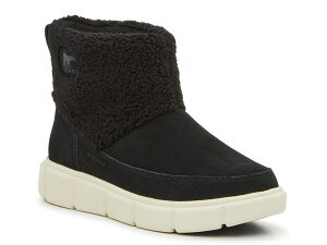 �\���� ���f�B�[�X �V���[�Y �u�[�c�E���C���u�[�c SOREL Explorer III Waterproof Snow Boot Black �u���b�N