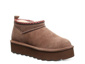 �x�A�p�E ���f�B�[�X �V���[�Y �u�[�c�E���C���u�[�c Bearpaw Retro Super Shorty Deco Bootie Cocoa Brown �u���E��