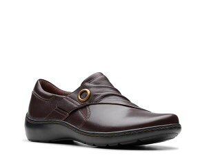 N[NX fB[X V[Y Xb|E[t@[ Dark Brown Clarks Cora Aubrie Slip-On