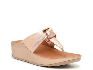 tBbgtbv fB[X V[Y T_ Rose Gold Metallic FitFlop Twiss II Sandal