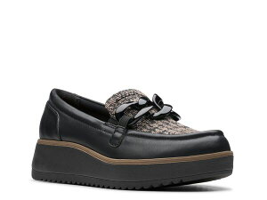 N[NX fB[X V[Y Xb|E[t@[ Black Clarks Zylah May Loafer