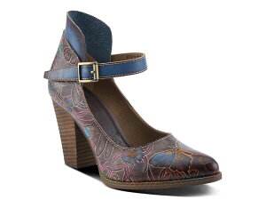 XvOXebv fB[X V[Y pvX L'Artiste by Spring Step Foxglove Pump Chocolate Brown/Multicolor uE