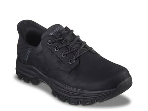�X�P�b�`���[�Y �����Y �V���[�Y �X�j�[�J�[ �����b�N�X�t�B�b�g Skechers Slip-Ins Relaxed Fit Knowlson Kantel Slip-On Sneaker Black �u���b�N