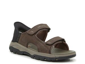 XPb`[Y Y V[Y T_ Skechers Hands Free Slip-Ins Tresmen Reece Sandal Chocolate Brown uE