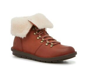 �{�[�� ���f�B�[�X �V���[�Y �u�[�c�E���C���u�[�c Born Blaine Shearling Bootie Orange Campfire Cognac �I�����W