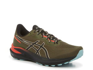 AVbNX Y V[Y Xj[J[ ASICS GT-1000 Trail Running Shoe - Men's Dark Green O[