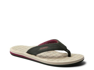 [t Y V[Y T_ Reef The Ripper Flip Flop Black/Red ubN