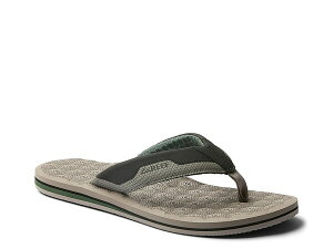 [t Y V[Y T_ Reef The Ripper Flip Flop Black & Green ubN