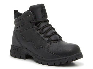 tB Y V[Y u[cECu[c Black Fila Derail Trail Boot