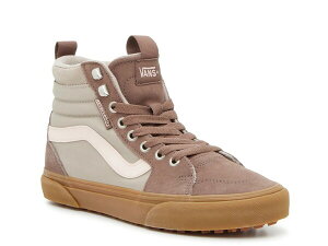 oY fB[X V[Y Xj[J[ Vans Filmore High-Top Sneaker - Women's Taupe/Mauve g[v