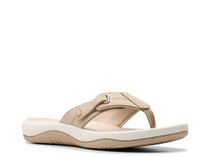 N[NX fB[X V[Y T_ Clarks Sunmaze Sandal Beige/White zCg