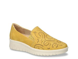 �C�[�W�[�X�g���[�g ���f�B�[�X �V���[�Y �X���b�|���E���[�t�@�[ Easy Street Ying Wedge Slip-On Yellow �C�G���[