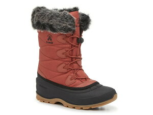 �J�~�b�N ���f�B�[�X �V���[�Y �u�[�c�E���C���u�[�c Kamik Momentum 3 Waterproof Snow Boot Red ���b�h