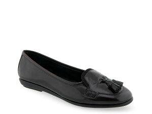 �G�A���\�[���Y ���f�B�[�X �V���[�Y �p���v�X Aerosoles Brooks Flat Black �u���b�N