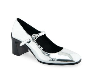 �G�A���\�[���Y ���f�B�[�X �V���[�Y �p���v�X Aerosoles Cali Mary Jane Pump Silver �V���o�[