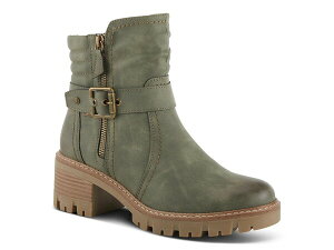 �X�v�����O�X�e�b�v ���f�B�[�X �V���[�Y �u�[�c�E���C���u�[�c Spring Step Smokies Bootie Dark Green �O���[��