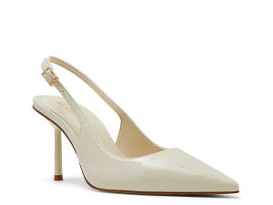 yz Ah fB[X pvX V[Y Seralina Pump Beige Patent Synthetic