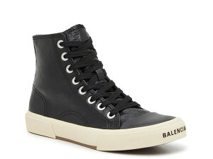 oVAK fB[X V[Y Xj[J[ Balenciaga Paris High-Top Sneaker - Women's Black ubN