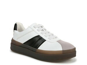 tRTg fB[X V[Y Xb|E[t@[ vbgtH[ Xj[J[ Franco Sarto Vinto Platform Slip-On Sneaker White/Black/Taupe zCg