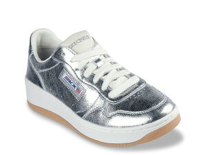 �X�P�b�`���[�Y ���f�B�[�X �V���[�Y �X�j�[�J�[ Skechers Sport Court 2.0 Sneaker - Women's Silver Metallic �V���o�[