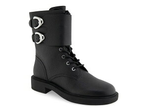�G�A���\�[���Y ���f�B�[�X �V���[�Y �u�[�c�E���C���u�[�c Aerosoles Gobetta Combat Bootie Black �u���b�N