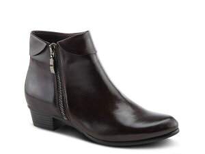 �X�v�����O�X�e�b�v ���f�B�[�X �V���[�Y �u�[�c�E���C���u�[�c Spring Step Stockholm Bootie Dark Brown �u���E��