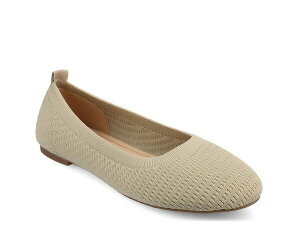 �W�����l �R���N�V���� ���f�B�[�X �V���[�Y �p���v�X Journee Collection Maryann Flat Taupe �g�[�v