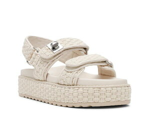 �X�e�B�[�u �}�f�� ���f�B�[�X �V���[�Y �T���_�� �v���b�g�t�H�[�� Steve Madden Big Mona Platform Sandal Off White (Do Not Use) �I�t�z���C�g