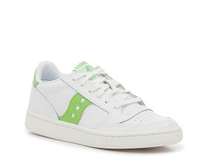 �T�b�J�j�[ ���f�B�[�X �V���[�Y �X�j�[�J�[ Saucony Jazz Court Sneaker - Women's White/Green �z���C�g