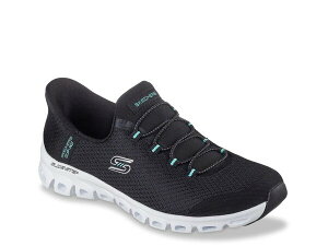 XPb`[Y fB[X V[Y Xj[J[ Skechers Hands Free Slip-Ins: Glide Step Sole Sneaker - Women's Black ubN