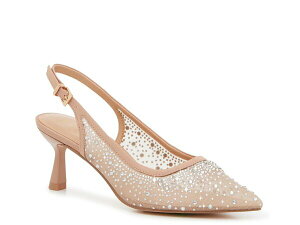 yz `Cj[Yh[ fB[X pvX V[Y Minna Pump Beige/Silver