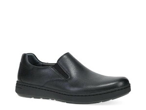 _XR Y V[Y Xb|E[t@[ Dansko Thomas Work Slip-On Black ubN