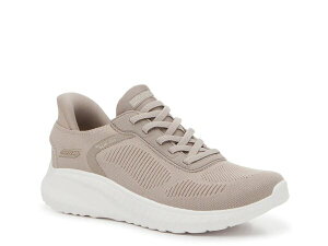 XPb`[Y fB[X V[Y Xb|E[t@[ Xj[J[ Skechers Hands Free Slip-Ins: BOBS Sport Squad Chaos Slip-On Sneaker - Women's Taupe g[v