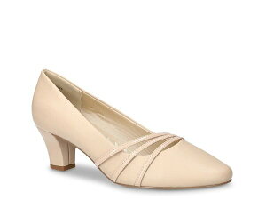 �C�[�W�[�X�g���[�g ���f�B�[�X �V���[�Y �p���v�X Easy Street Cristiny Pump Beige �x�[�W��