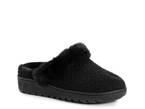 NNX fB[X V[Y T_ MUK LUKS Quianna Lee Slipper Black ubN
