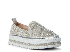AUA  fB[X V[Y Xb|E[t@[ Xj[J[ Azalea Wang Brittany Slip-On Sneaker Silver Metallic Vo[