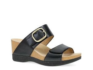 �_���X�R ���f�B�[�X �V���[�Y �T���_�� Dansko Shannon Wedge Sandal Black �u���b�N