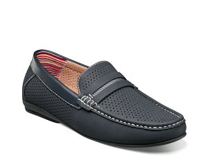 XeCV[A_X Y V[Y Xb|E[t@[ Stacy Adams Corby Loafer Navy lCr[