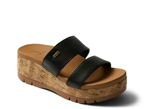[t fB[X V[Y T_ Reef Horizon Luca Wedge Sandal Black ubN