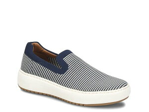 [\tg fB[X V[Y Xb|E[t@[ Xj[J[ Eurosoft Willa Slip-On Sneaker Navy/White Striped zCg