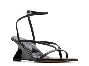 �A���h ���f�B�[�X �V���[�Y �T���_�� Aldo Talvi Wedge Sandal Black �u���b�N
