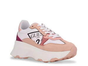 QX fB[X V[Y Xj[J[ Guess Calebb Sneaker White/Beige zCg