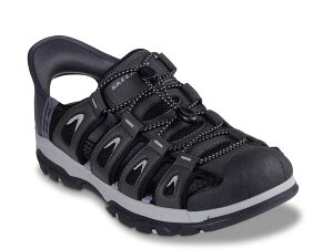 XPb`[Y Y V[Y T_ bNXtBbg Skechers Hands Free Slip-Ins Relaxed Fit Tresmen Norvick Sandal Grey O[
